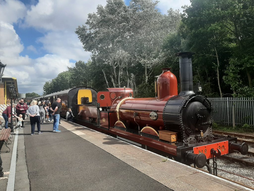 Plenty of people turned up to see FR 20 hauling the trains at Preston on Saturday, 10th August.