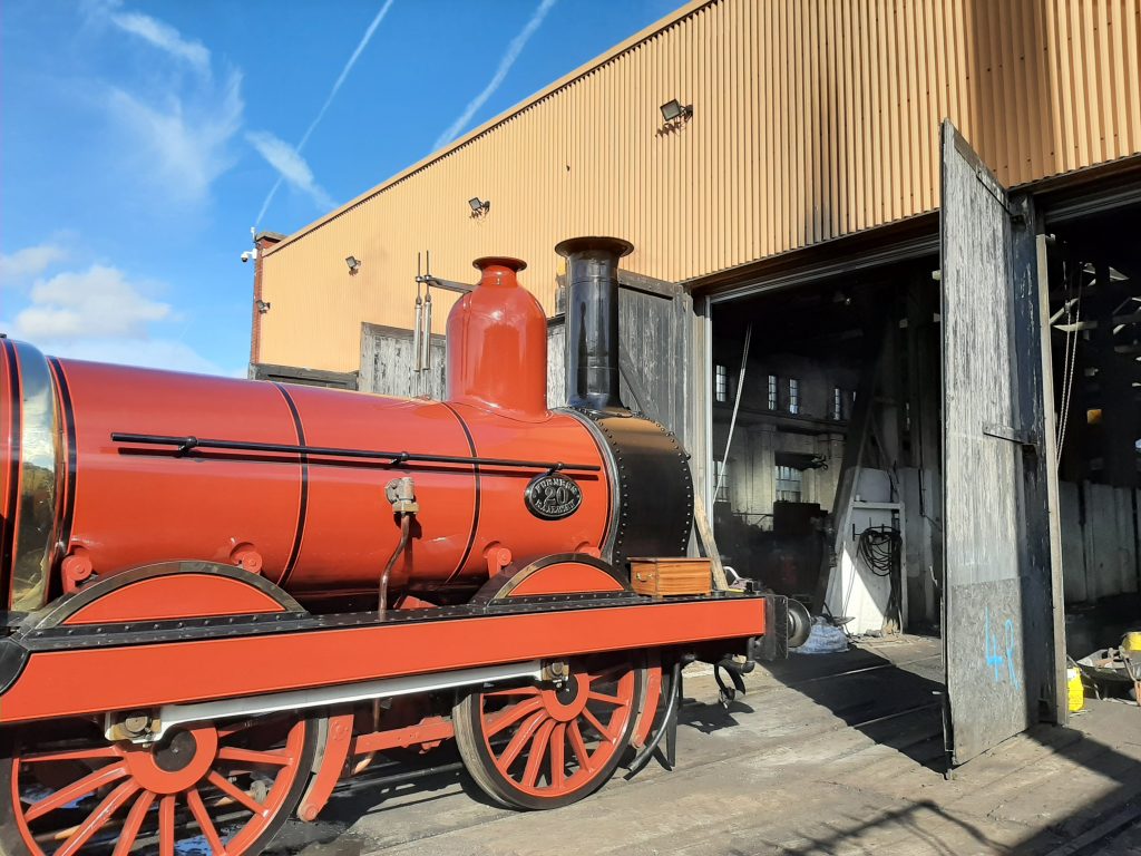 FR 20 at Bury Loco shed