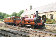 FR20 and GER5 at Rowley station in Beamish Museum