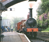 FR20 and North London Coach at Haverthwaite