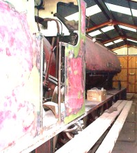 "Cumbria" stripped down during the repaint