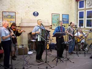 Live Steam in action at Carnforth station, summer 2008. Photo credit Robin Brogden