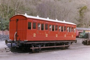 The complete North London Railway 2nd class coach
